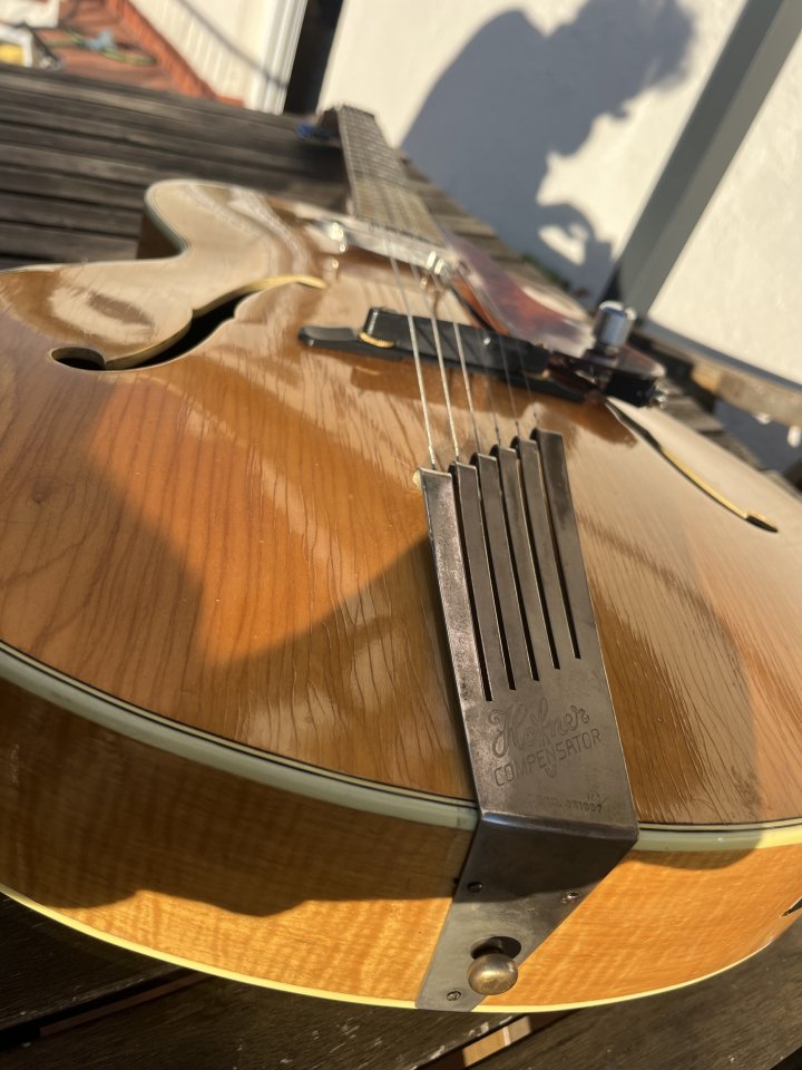 Hofner Senator 60's con pastilla d'armond