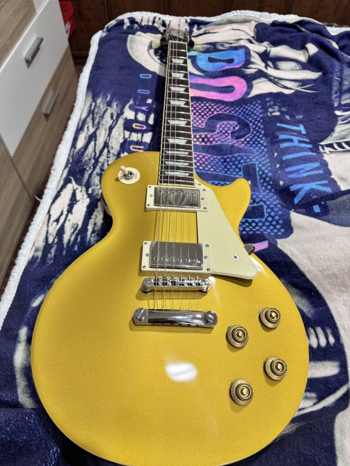 EPIPHONE LES PAUL standras 50S METALIC GOLD