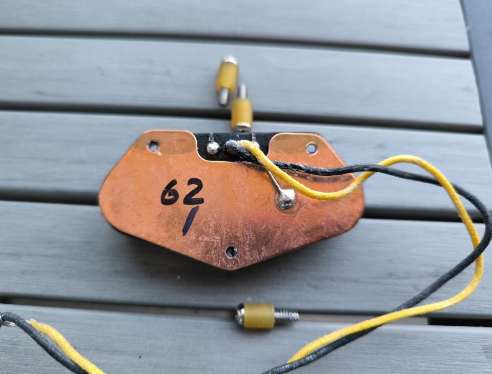 Pastilla Fender 62 custom telecaster puente ¡Envío incluido!