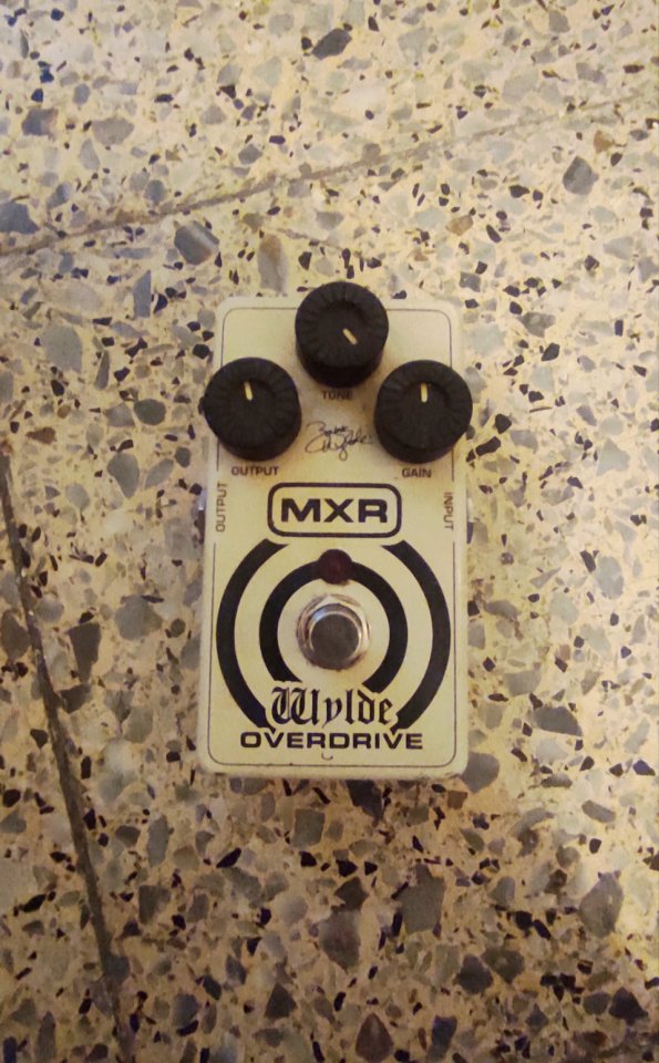 Pedal Overdrive MXR Signature Zakk Wylde de segunda mano · Barcelona · 40 €