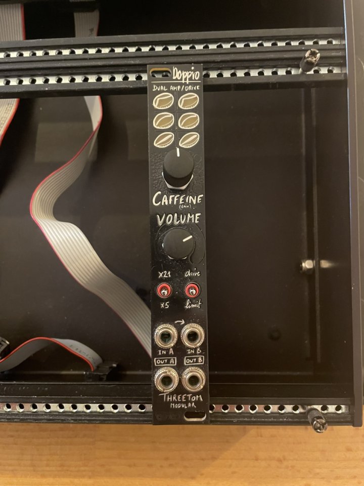 ThreeTom Modular Doppio stereo drive and limiter Eurorack de segunda mano · Málaga · 130 €