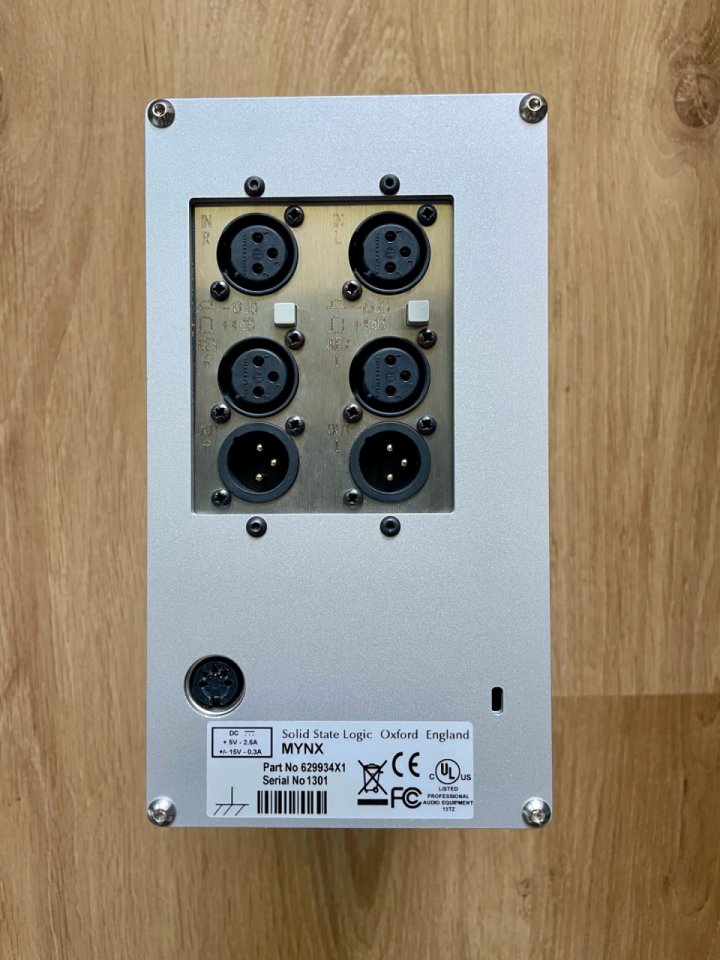 SSL XR626 Compresor de Bus Estéreo + Chasis MYNX — Estado Impecable de segunda mano · Foto 2 de 2 · Madrid · 1100 €