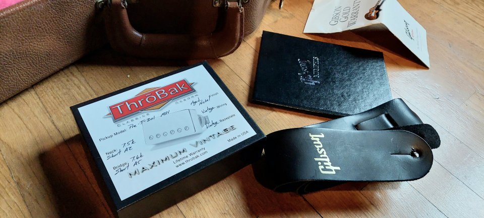 Gibson ES-335 Memphis Dot Cherry 2013 + pastillas Throbak [ENVIO INCLUIDO]