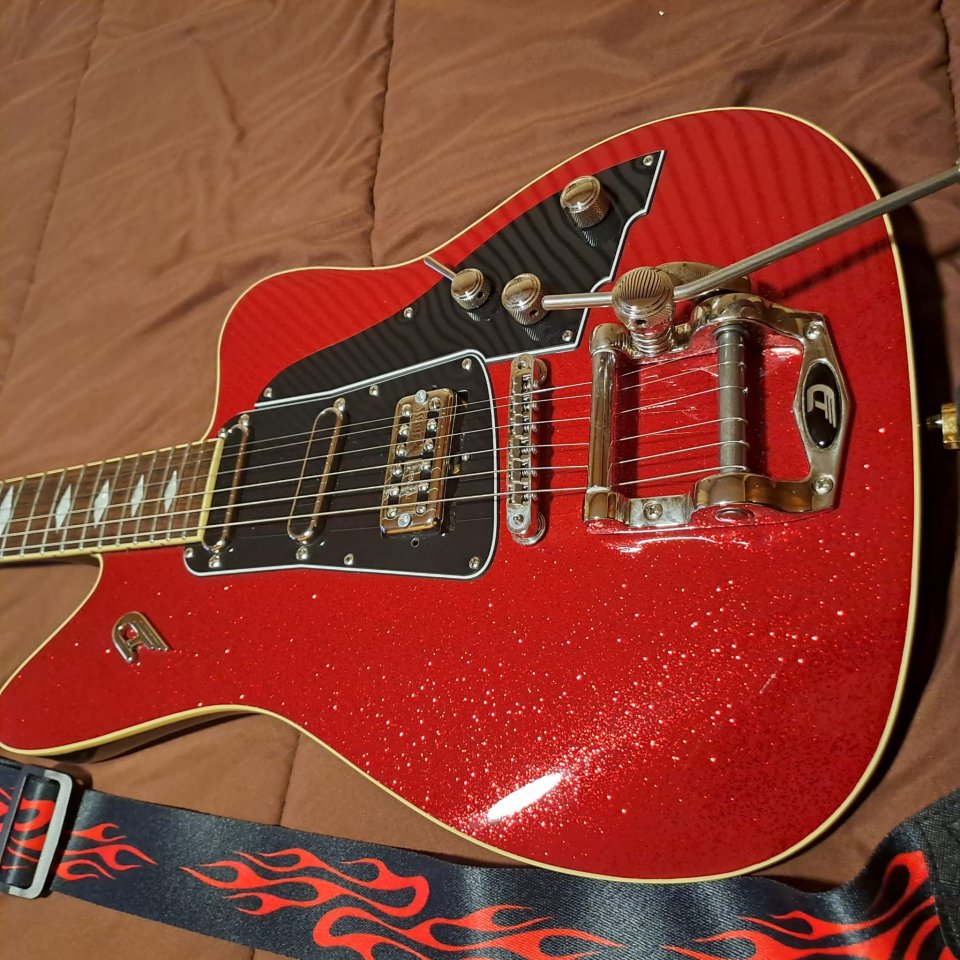 Duesenberg Paloma Red Sparkle