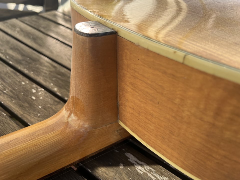 Hofner Senator 60's con pastilla d'armond