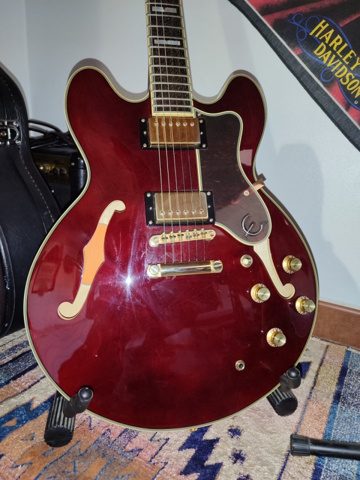 CAMBIO o vendo epiphone sheraton ii pro wine red