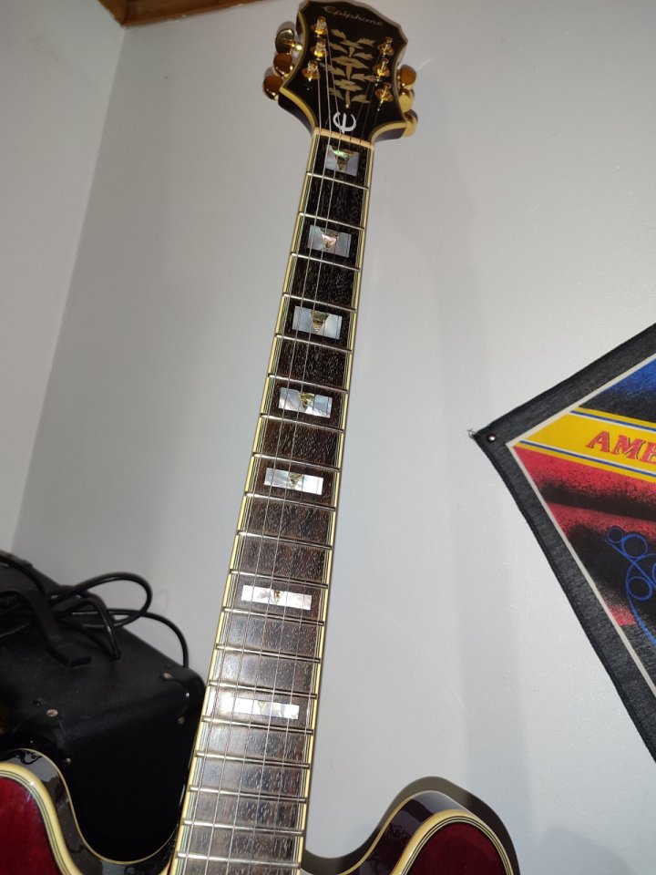 CAMBIO o vendo epiphone sheraton ii pro wine red