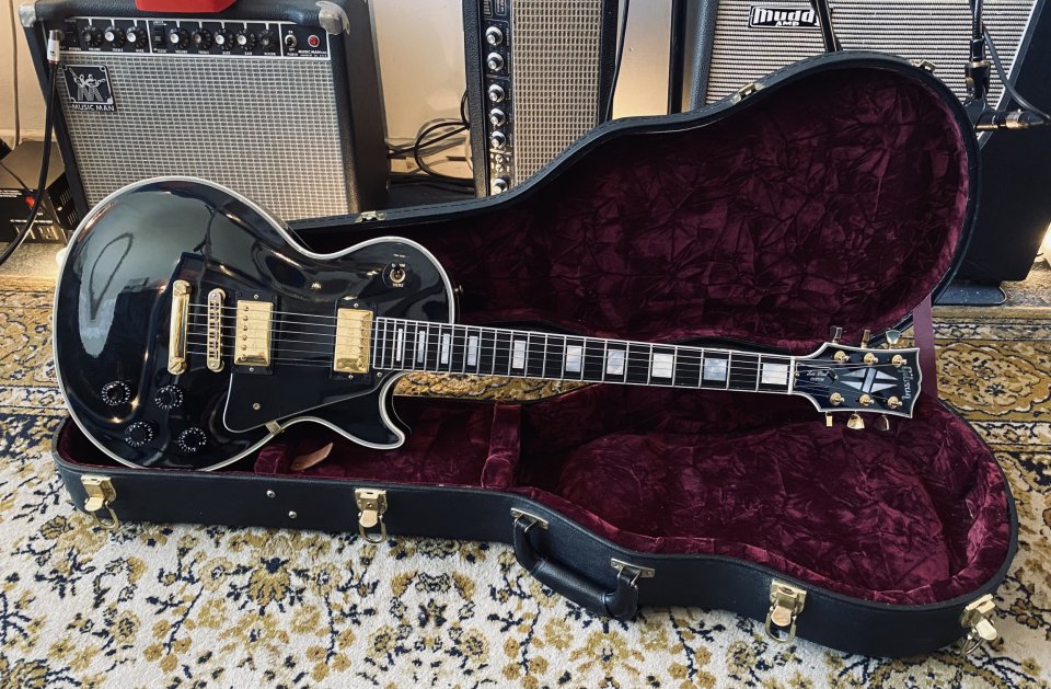 Gibson Les Paul Custom Shop '57 Black Beauty de 2005 (VIDEO)