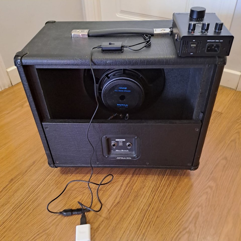 Mesa Boogie 1x12 Convertida en FRFR