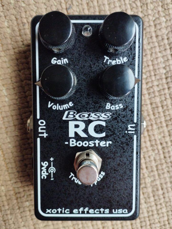 Pedal Xotic Bass RC Booster V1