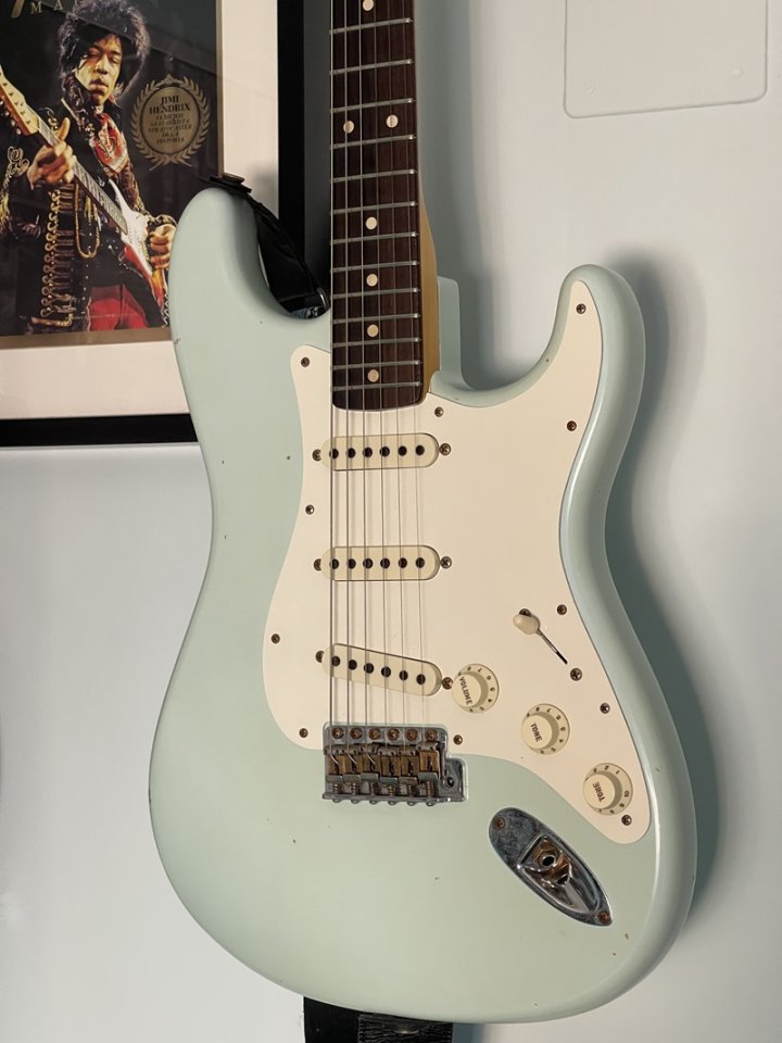 Fender Stratocaster 59 Custom Shop de segunda mano · Foto 2 de 8 · Madrid · 2600 €