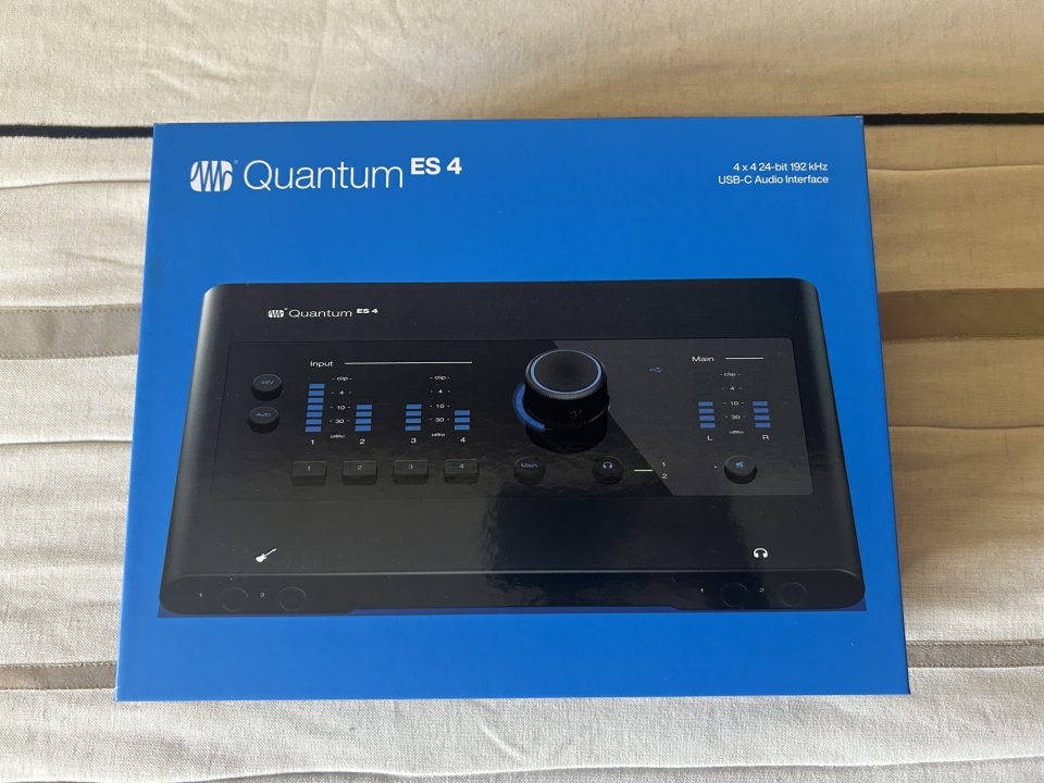 PreSonus Quantum ES 4 Interfaz de Audio de segunda mano · Foto 1 de 4 · Murcia · 190 €