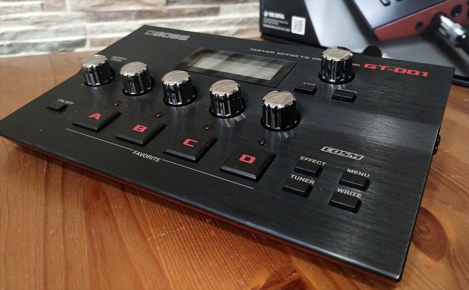 Vendo multi-efectos Boss GT-001 como nuevo