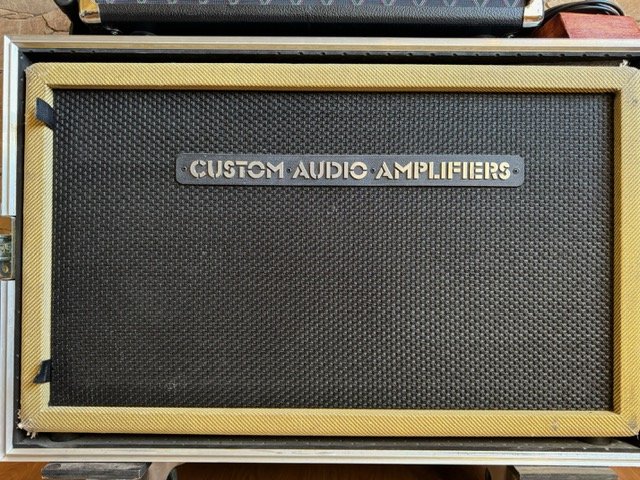 Pantalla 2x12 Custom Audio Electronics con Flight Case