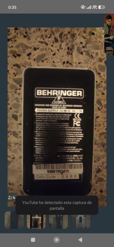 Behringer Digital reverb DR100 de segunda mano · Foto 2 de 2 · Barcelona · 20 €
