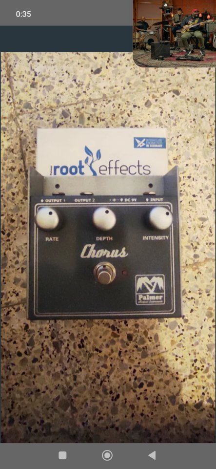 Pedal Chorus Palmer Guitarra Eléctrica de segunda mano · Barcelona · 40 €
