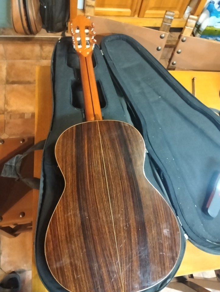 Guitarra hermanos camps flamenca amplificada