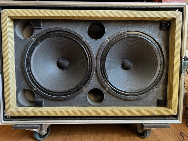 Pantalla 2x12 Custom Audio Electronics con Flight Case