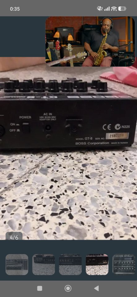 Pedalera Boss GT-8 de segunda mano · Foto 2 de 5 · Barcelona · 120 €