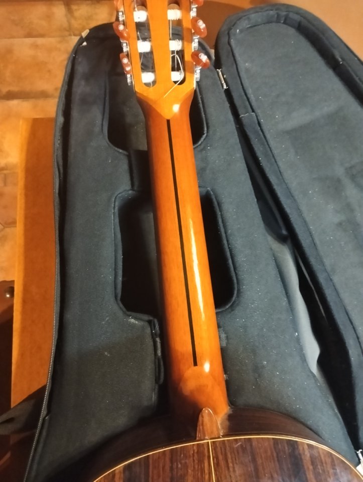 Guitarra hermanos camps flamenca amplificada