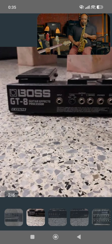 Pedalera Boss GT-8 de segunda mano · Foto 4 de 5 · Barcelona · 120 €