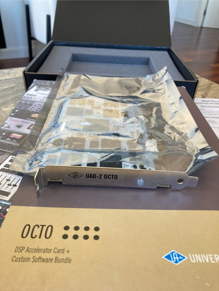 UAD-2 OCTO CUSTOM PCI (100+ plugins)