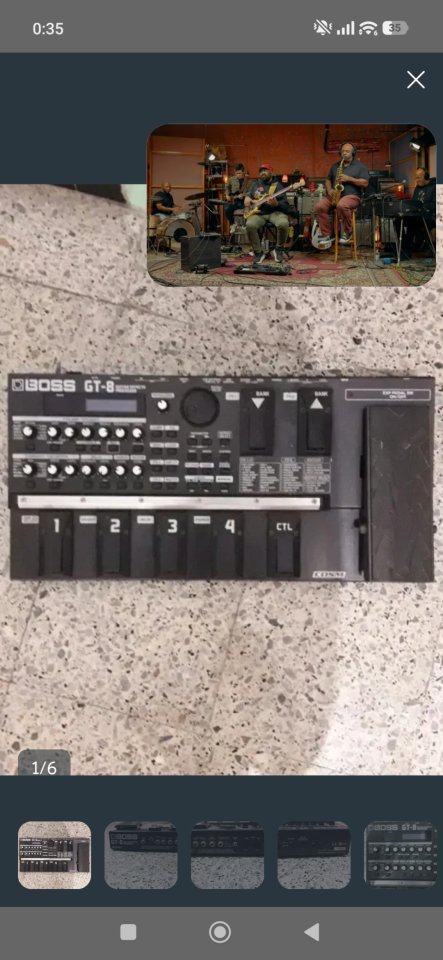 Pedalera Boss GT-8 de segunda mano · Foto 5 de 5 · Barcelona · 120 €