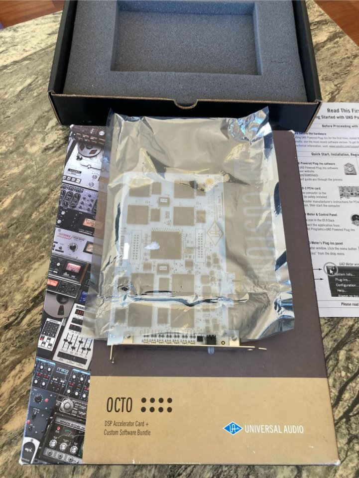 UAD-2 OCTO CUSTOM PCI (100+ plugins)