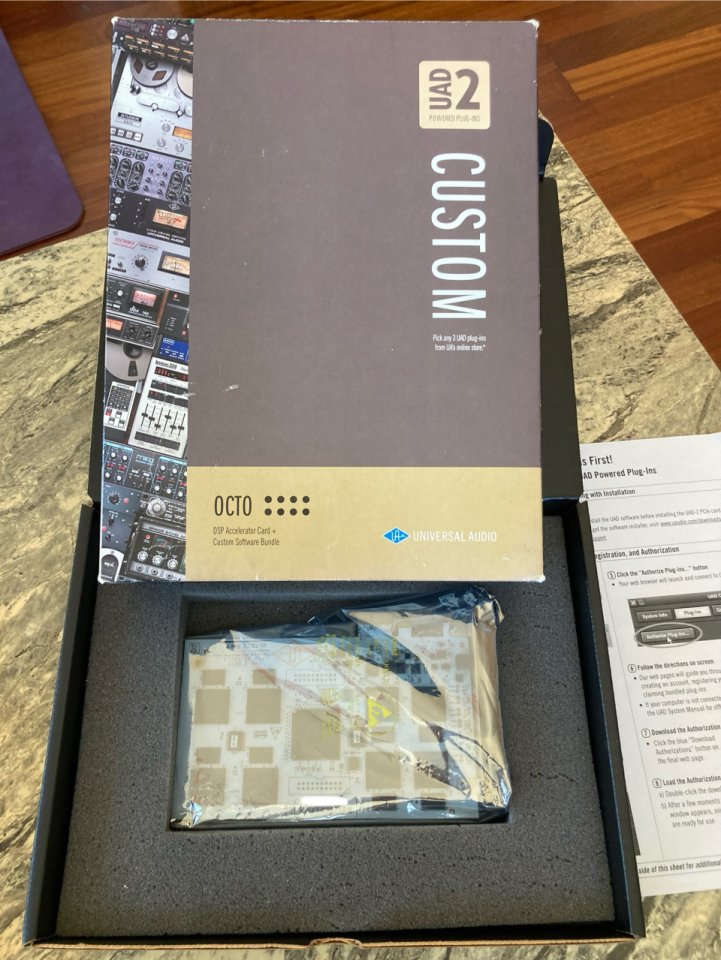 UAD-2 OCTO CUSTOM PCI (100+ plugins)