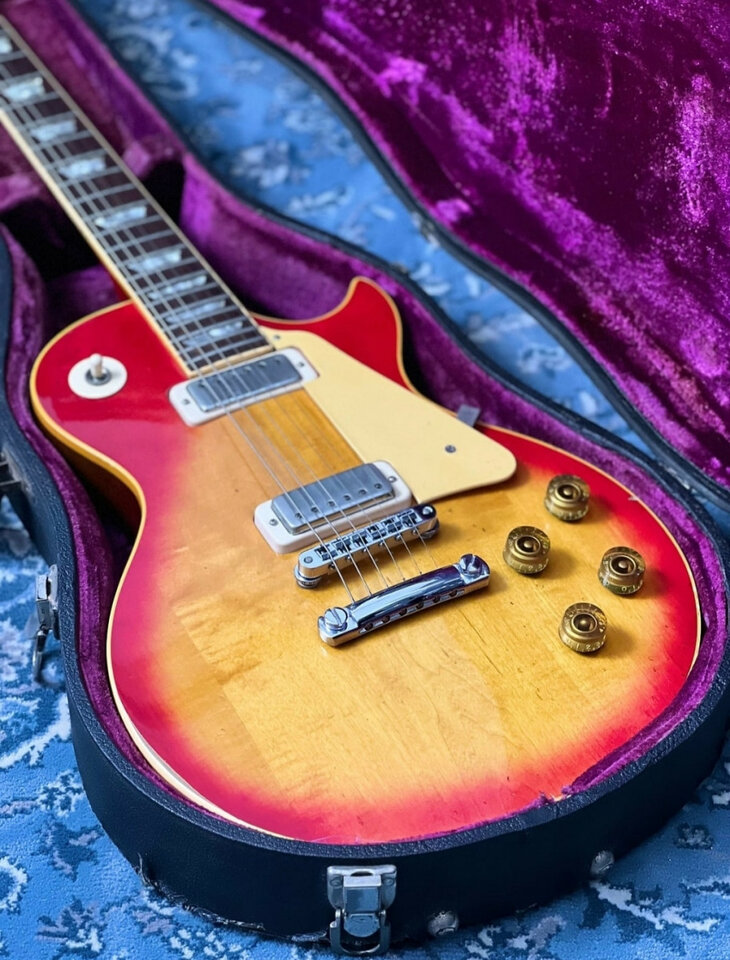 Gibson Les Paul Deluxe Cherry Sunburst 1979 - Guitarra Vintage - Era Norlin