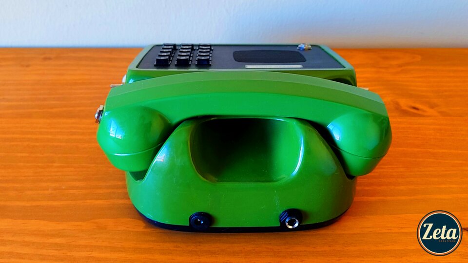 "OLIVE RUBY TC" ampli portátil vintage con trémolo + mic teléfono