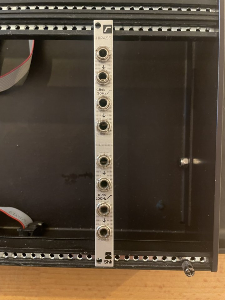 Shakmat HiPass Quad Fixed Active High Pass Filters Eurorack de segunda mano · Málaga · 50 €