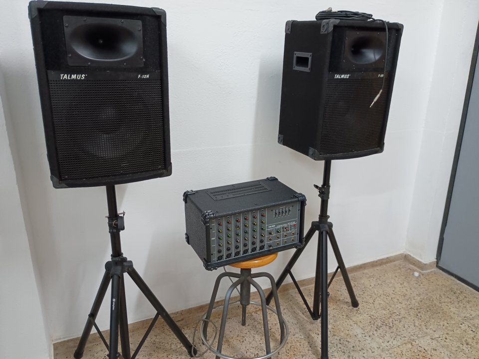 Equipo de sonido Talmus