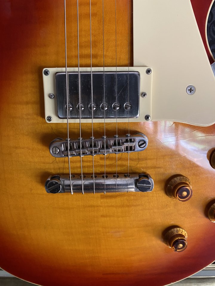 Maybach Lester Cherry Lane '58 Guitarra + estuche original de segunda mano · Foto 4 de 8 · Madrid · 1850 €