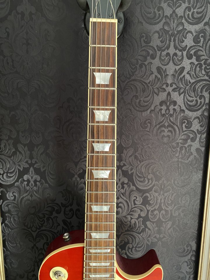 Maybach Lester Cherry Lane '58 Guitarra + estuche original de segunda mano · Foto 5 de 8 · Madrid · 1850 €