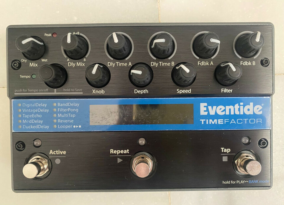 Eventide Timefactor,GFI Triple Switch + Ernie Ball Expression Pedal