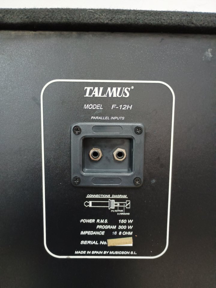 Equipo de sonido Talmus