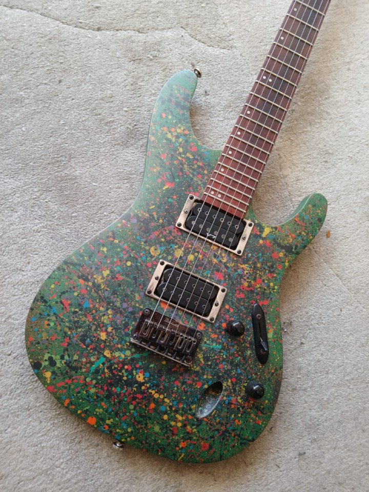 Ibanez S521 MOL - DiMarzio Evolution / V7 de segunda mano · Foto 8 de 10 · Barcelona · 500 €
