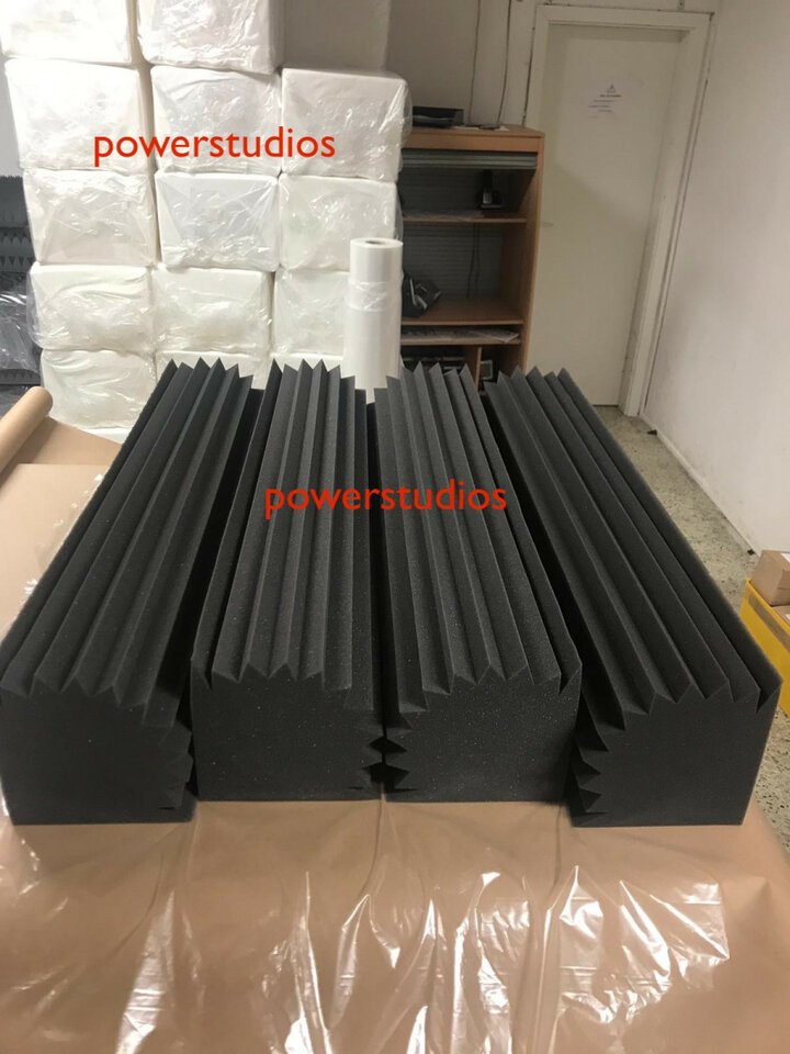 4 trampas de graves acoustic sono`100x20x20  `en stock envío incluido`