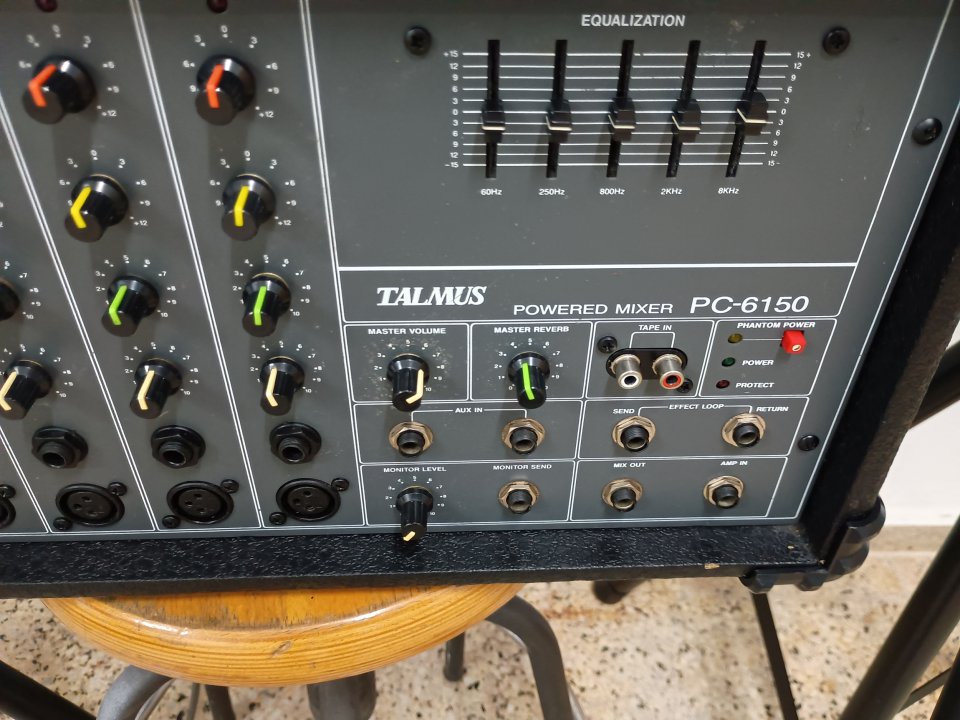 Equipo de sonido Talmus