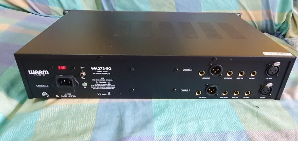 Warm Audio WA 273 EQ "NUEVO" (sin uso)