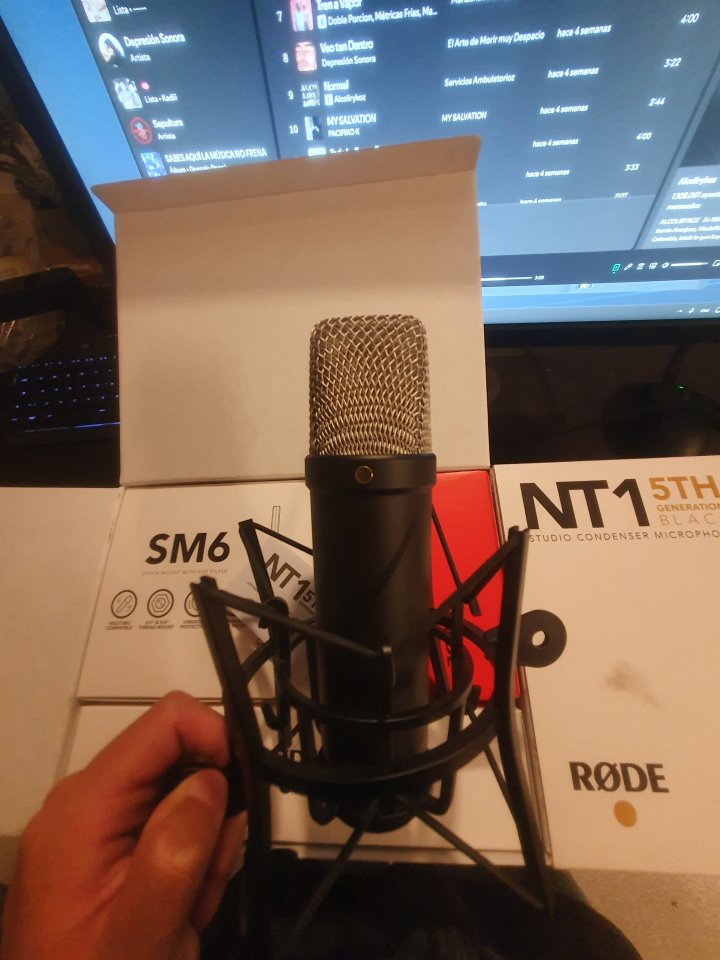 Rode nt1 5th generación *negro*