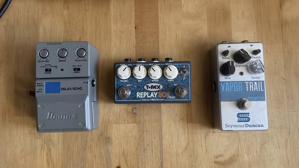 Pedales Delay TC Electronic, JHS, Seymour Duncan, BOSS