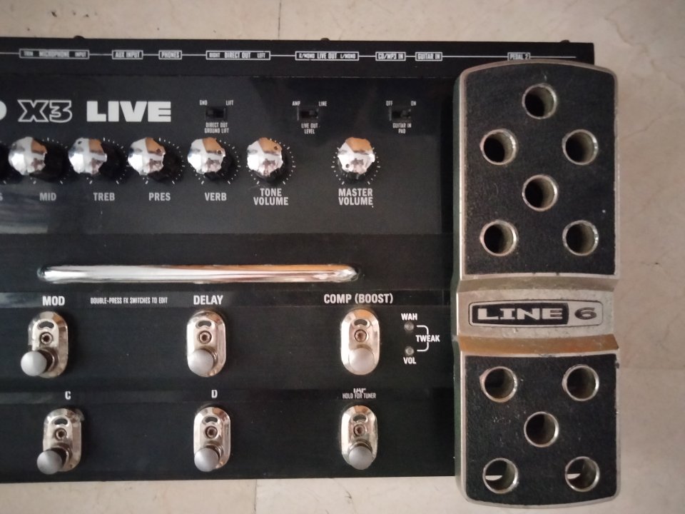 Vendo/Cambio POD X3 LIVE