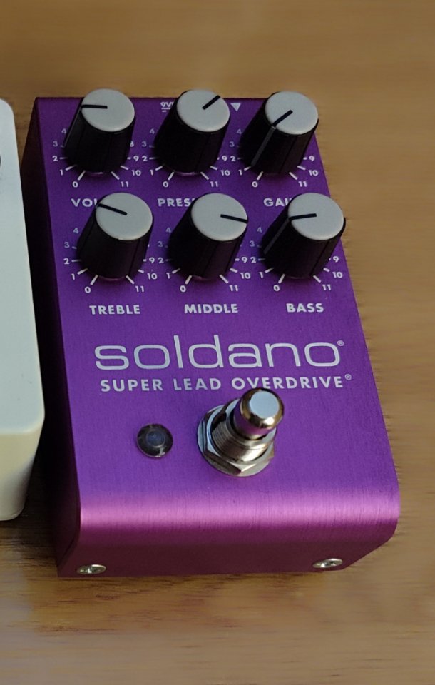 Soldano SLO Super Lead Overdrive – edición limitada Purple de segunda mano · Foto 9 de 9 · Salamanca · 198 €