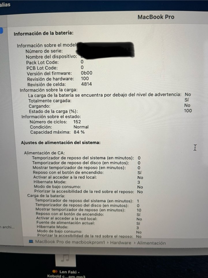 Apple MacBook Pro M1 Pro 8 CPU/14 GPU 14" de segunda mano · Foto 7 de 7 · Las Palmas · 790 €