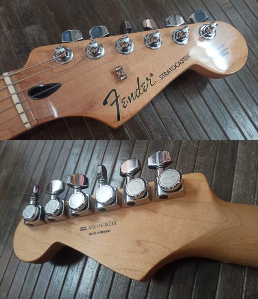 Fender Stratocaster MIM Brown Sunburst 2016