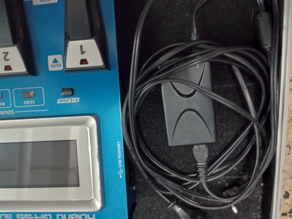 Pedalera Roland GR55+Flight case