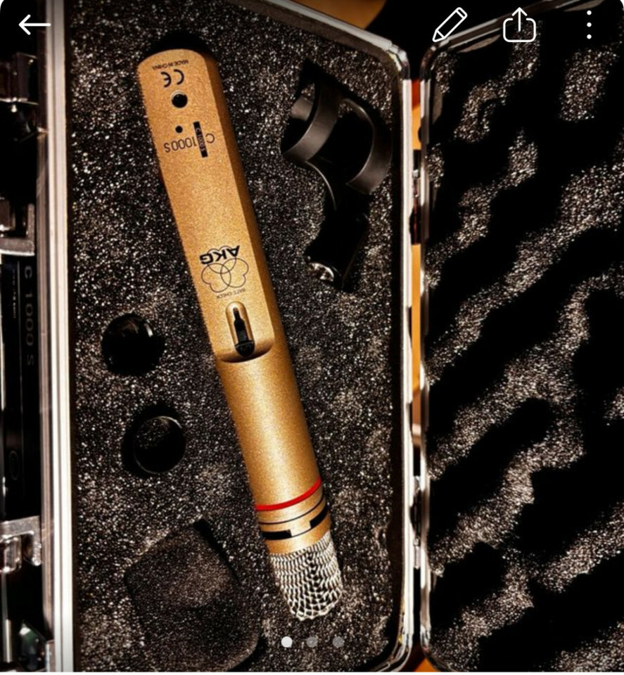 Micrófono Condensador AKGC1000S