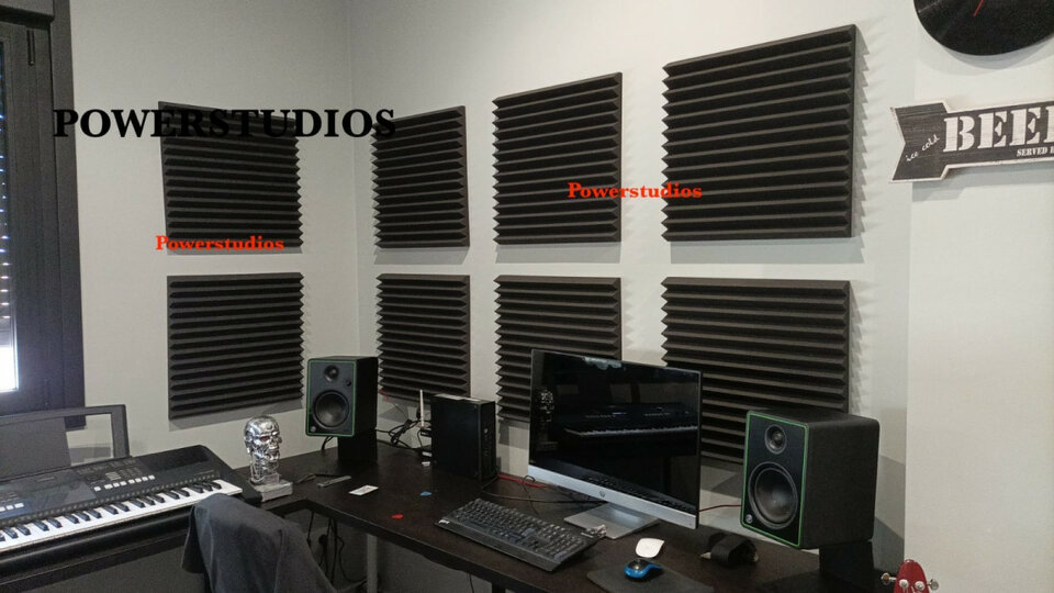 Promoción 12 Paneles acústicos studiowedge 50x50x5cm nuevos a estrenar+ envío incluido